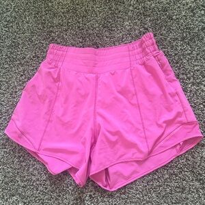 Beautiful pink lululemon shorts!